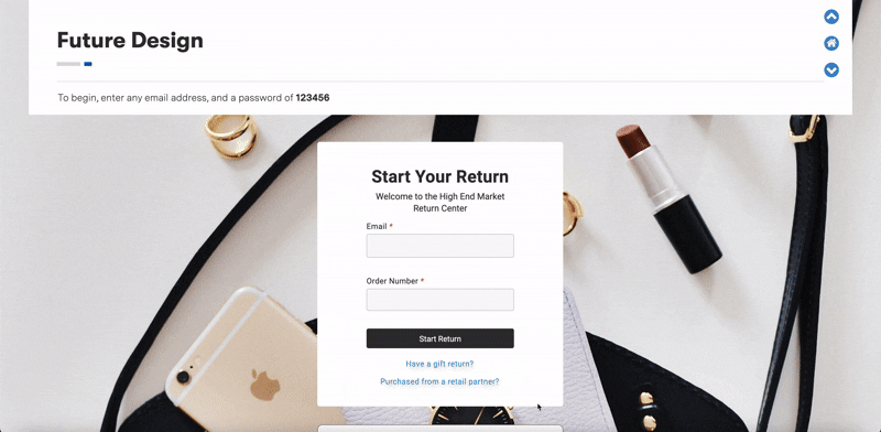 ReturnLogic gif animation.